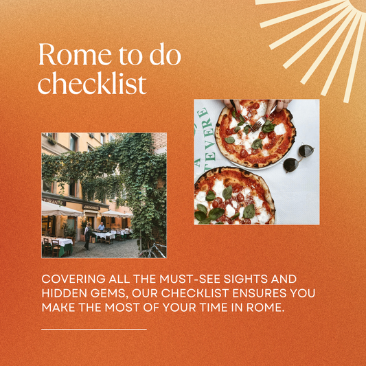 FREE Rome Checklist ✅
